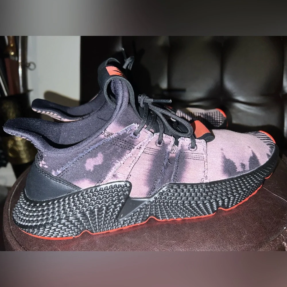adidas Prophere Bleached Black Solar Red size 10 - Picture 3 of 13
